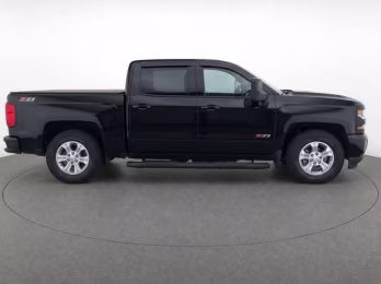 2018 Black Chevrolet Silverado 1500 LT 4X4 Truck