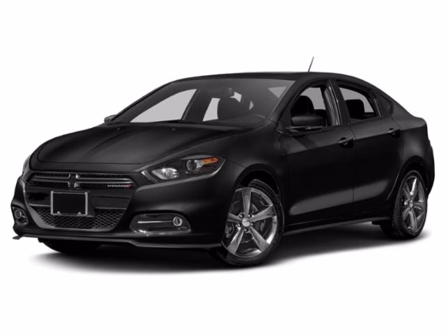2015 Pitch Black Clearcoat Dodge Dart GT FWD Sedan