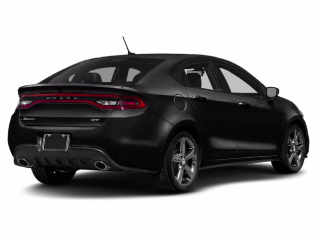 2015 Pitch Black Clearcoat Dodge Dart GT FWD Sedan