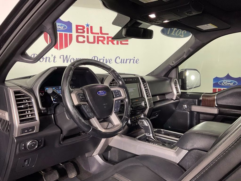 2017 Shadow Black Ford F-150 Platinum 4X4 Truck
