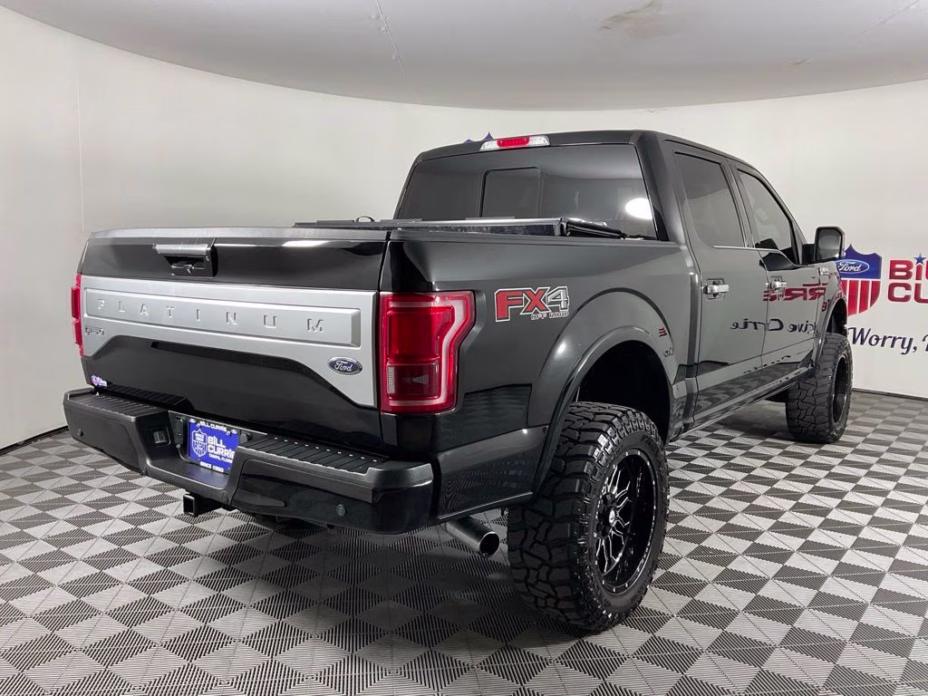 2017 Shadow Black Ford F-150 Platinum 4X4 Truck