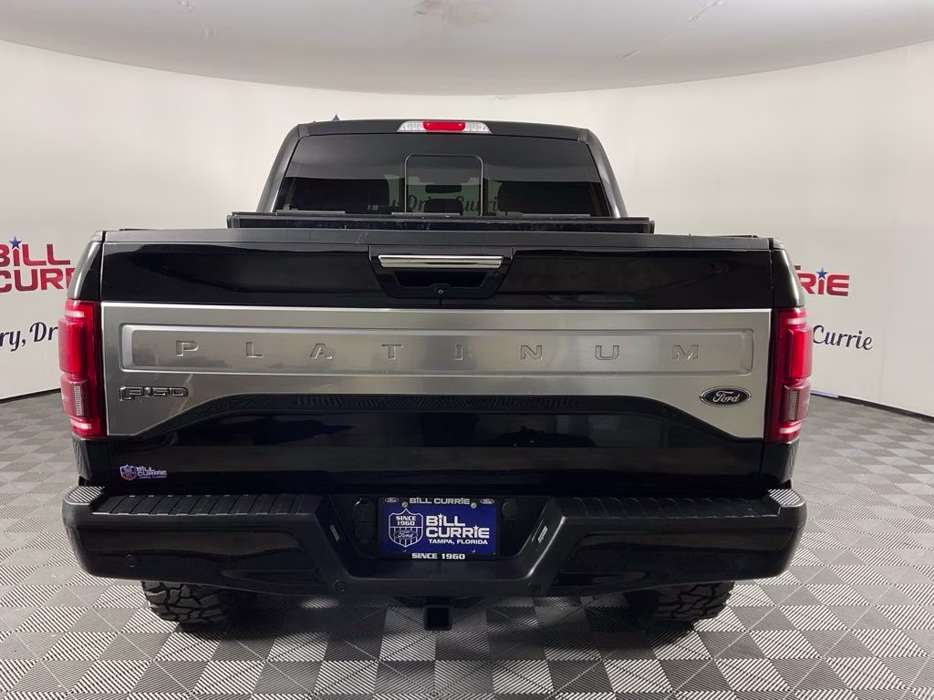 2017 Shadow Black Ford F-150 Platinum 4X4 Truck