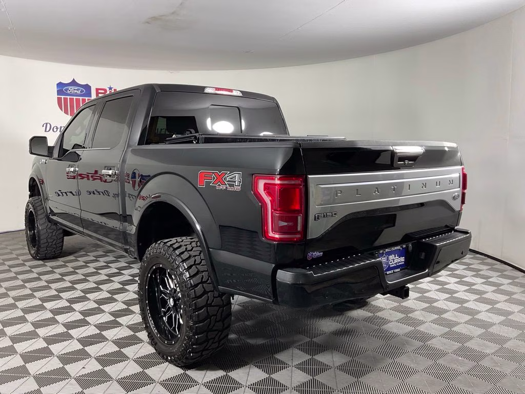 2017 Shadow Black Ford F-150 Platinum 4X4 Truck