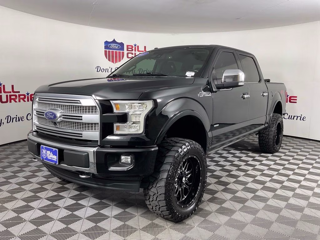 2017 Shadow Black Ford F-150 Platinum 4X4 Truck