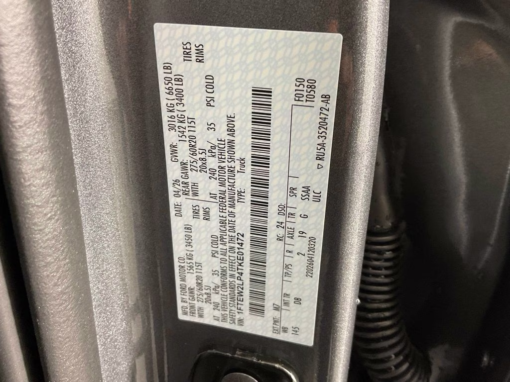 2026 Gray Metallic Ford F-150 STX 4X4 Truck