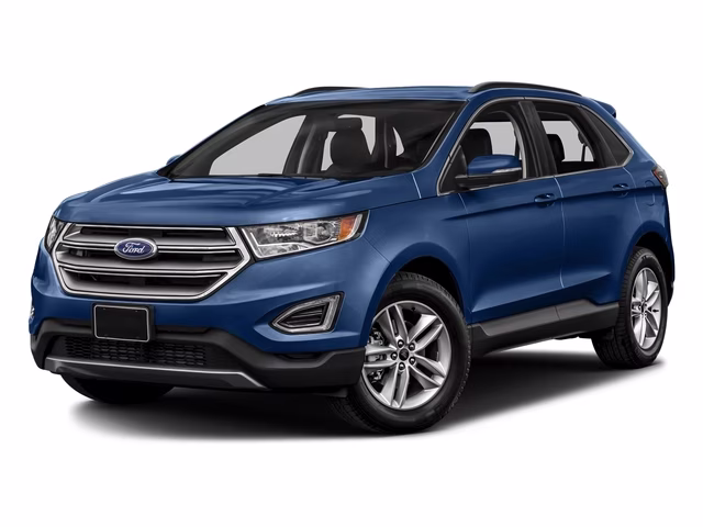 2018 Lightning Blue Metallic Ford Edge Titanium FWD SUV