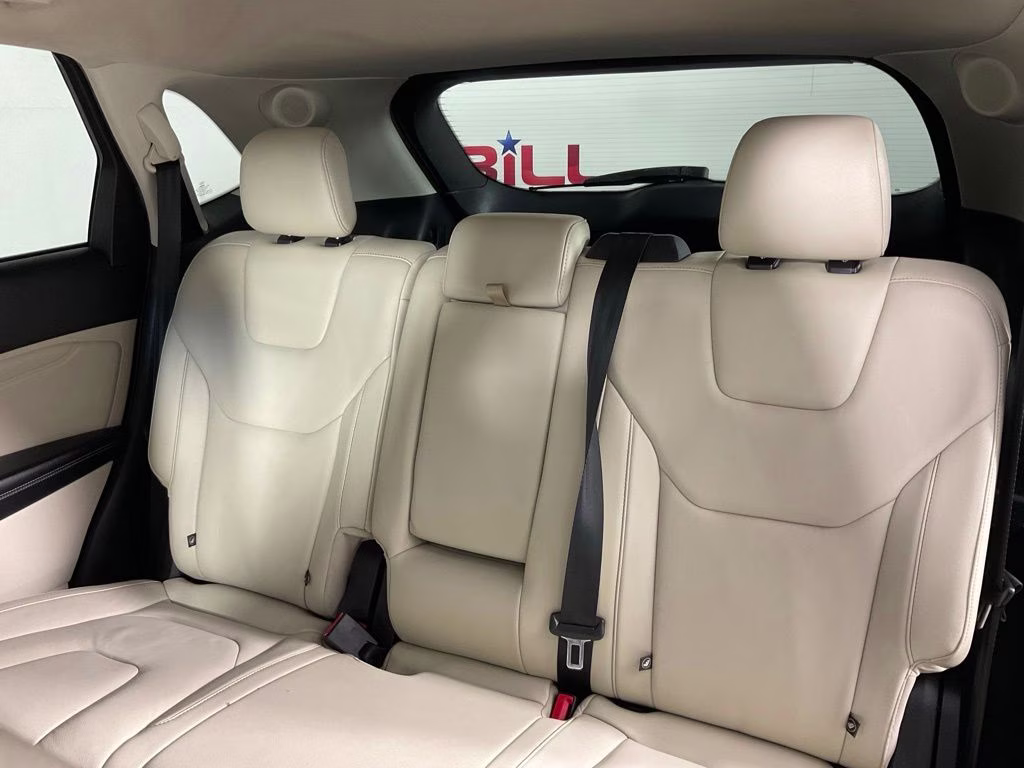 2018 Lightning Blue Metallic Ford Edge Titanium FWD SUV