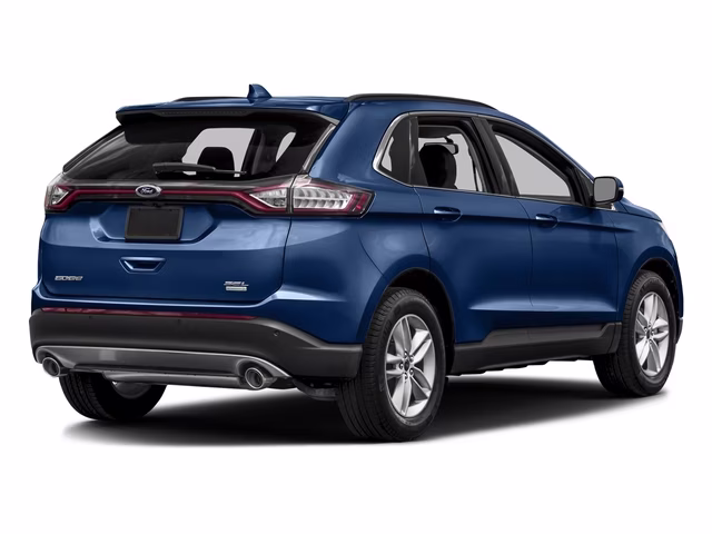 2018 Lightning Blue Metallic Ford Edge Titanium FWD SUV