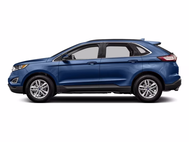 2018 Lightning Blue Metallic Ford Edge Titanium FWD SUV