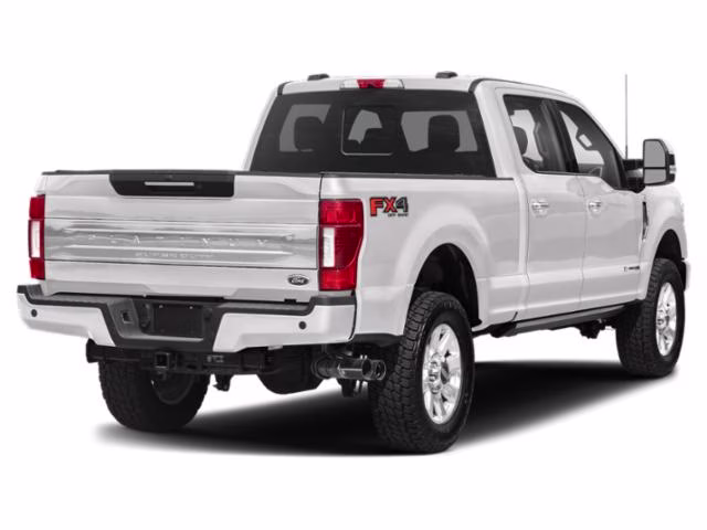 2022 Star White Metallic Tri-Coat Ford Super Duty F-250 SRW Platinum 4X4 Truck