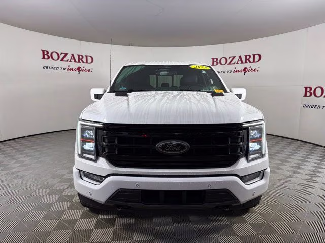 2023 White Metallic Ford F-150 Lariat 4X4 Truck