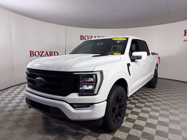 2023 White Metallic Ford F-150 Lariat 4X4 Truck