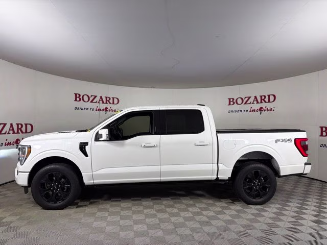 2023 White Metallic Ford F-150 Lariat 4X4 Truck