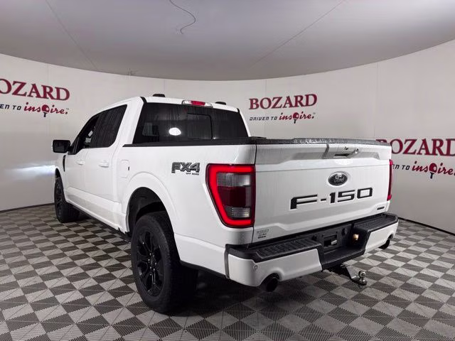 2023 White Metallic Ford F-150 Lariat 4X4 Truck