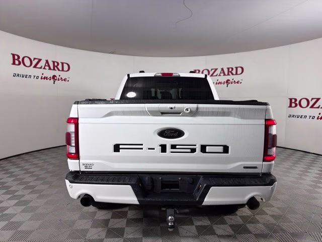 2023 White Metallic Ford F-150 Lariat 4X4 Truck