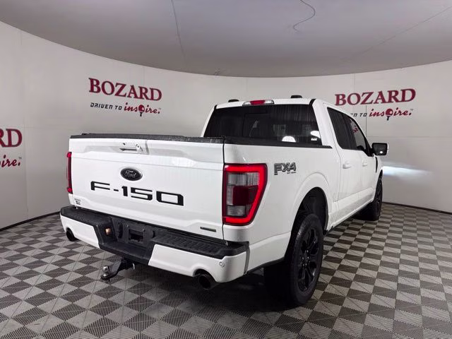2023 White Metallic Ford F-150 Lariat 4X4 Truck
