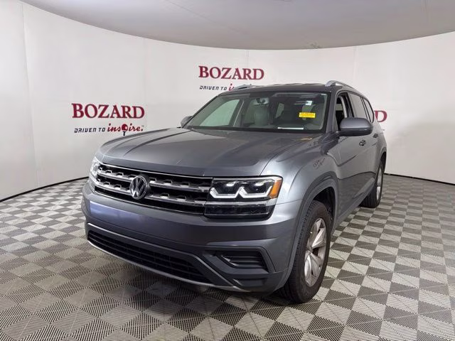 2018 Platinum Gray Metallic Volkswagen Atlas S FWD SUV