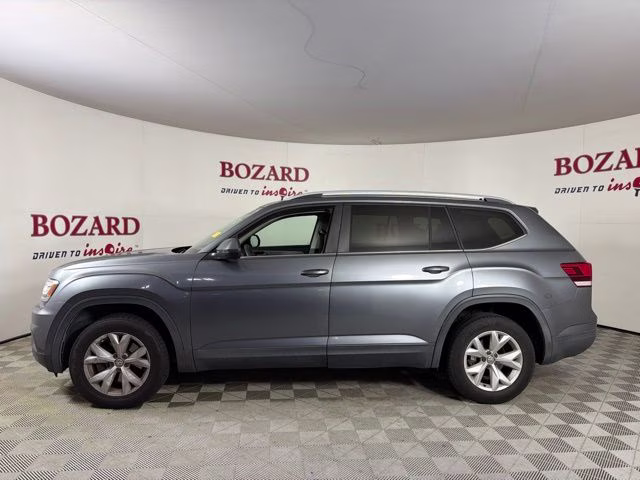 2018 Platinum Gray Metallic Volkswagen Atlas S FWD SUV