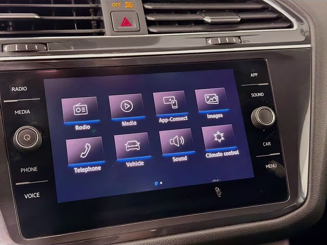 2020 Blue Volkswagen Tiguan 2.0T SE 4Motion AWD SUV