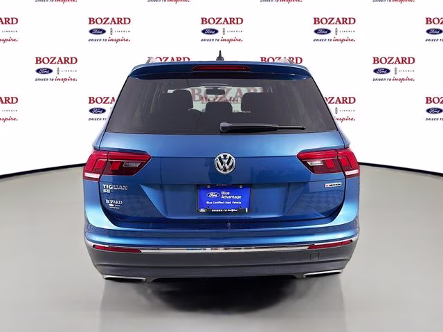 2020 Blue Volkswagen Tiguan 2.0T SE 4Motion AWD SUV