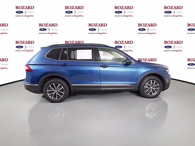 2020 Blue Volkswagen Tiguan 2.0T SE 4Motion AWD SUV