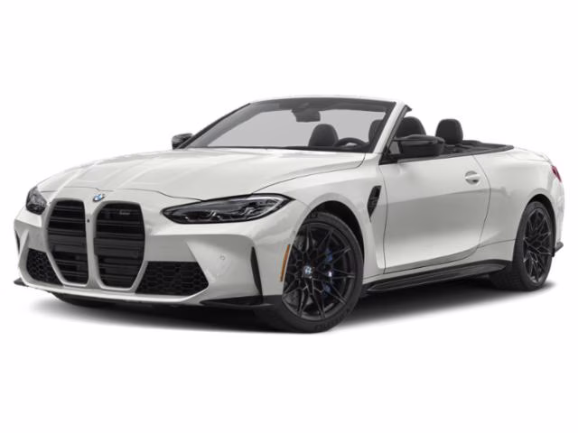 2024 Brilliant White BMW M4 Competition AWD Convertible