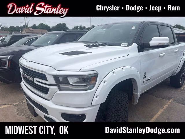 2022 Bright White Clearcoat Ram 1500 Laramie 4X4 Truck