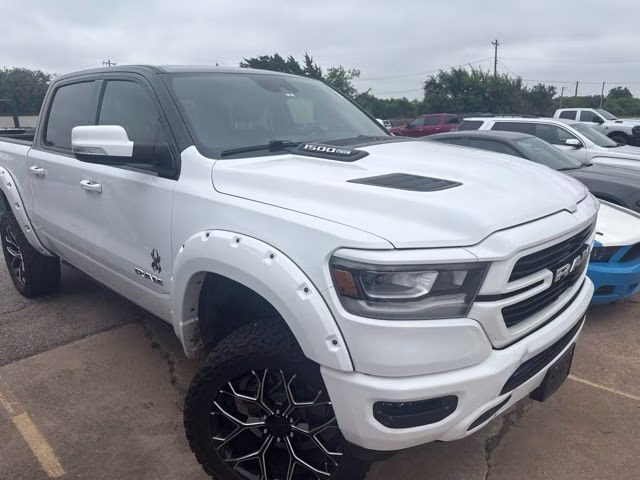 2022 Bright White Clearcoat Ram 1500 Laramie 4X4 Truck