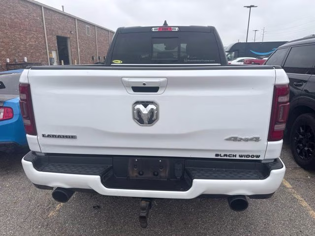 2022 Bright White Clearcoat Ram 1500 Laramie 4X4 Truck