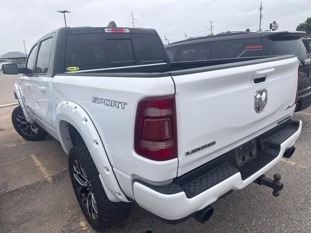 2022 Bright White Clearcoat Ram 1500 Laramie 4X4 Truck
