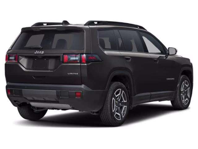 2026 Diamond Black Jeep Cherokee Overland 4X4 SUV