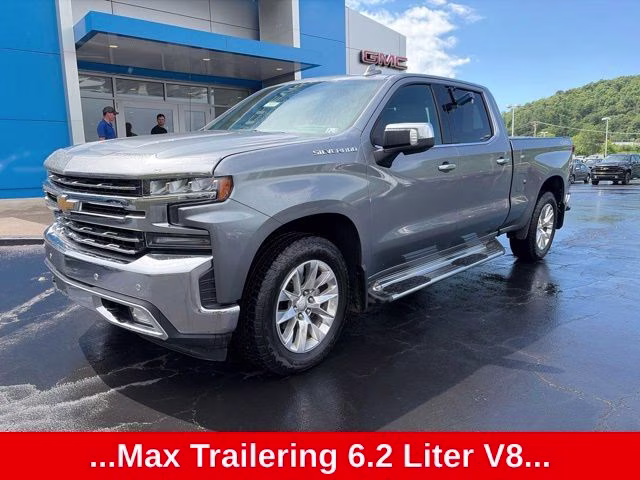 2019 Steel Metallic Chevrolet Silverado 1500 LTZ 4X4 Truck