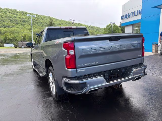 2019 Steel Metallic Chevrolet Silverado 1500 LTZ 4X4 Truck