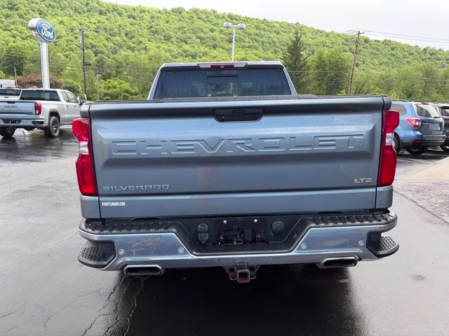2019 Steel Metallic Chevrolet Silverado 1500 LTZ 4X4 Truck