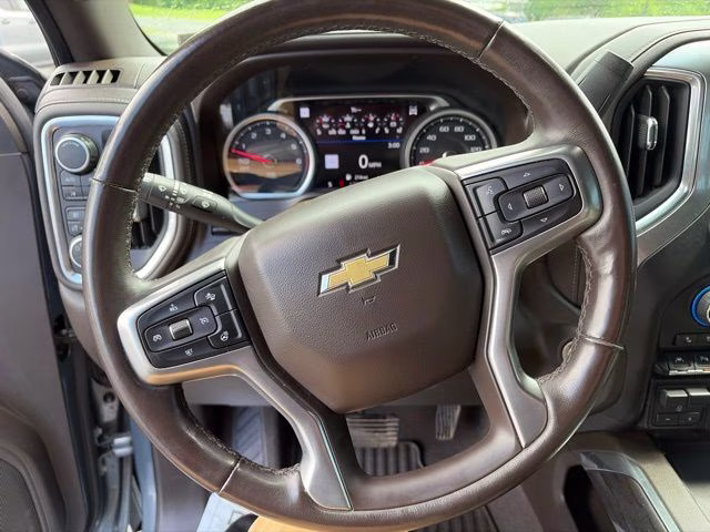 2019 Steel Metallic Chevrolet Silverado 1500 LTZ 4X4 Truck