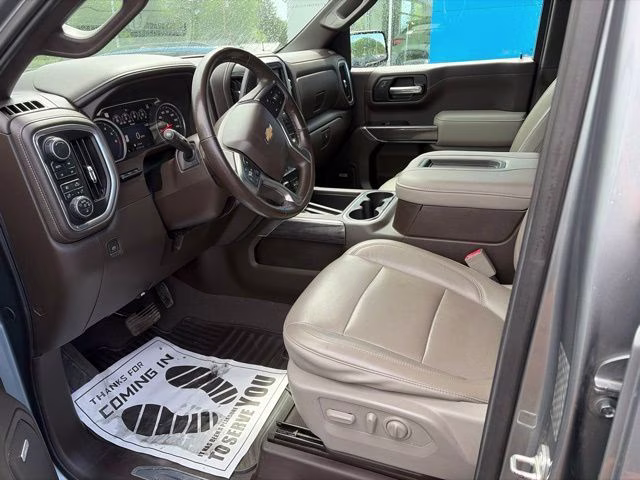 2019 Steel Metallic Chevrolet Silverado 1500 LTZ 4X4 Truck