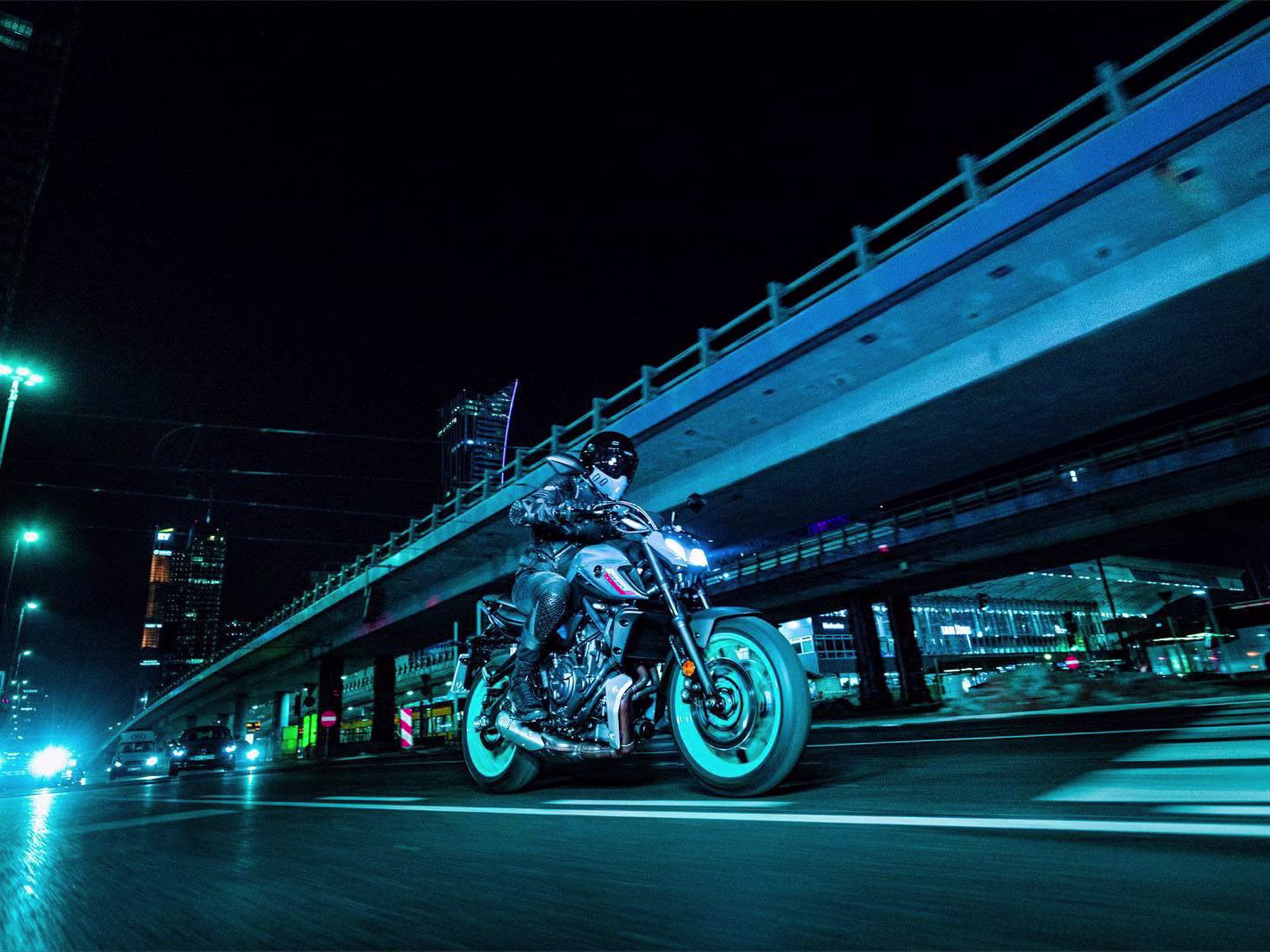 2023 Team Yamaha Blue Yamaha MT-07 Motorcycle