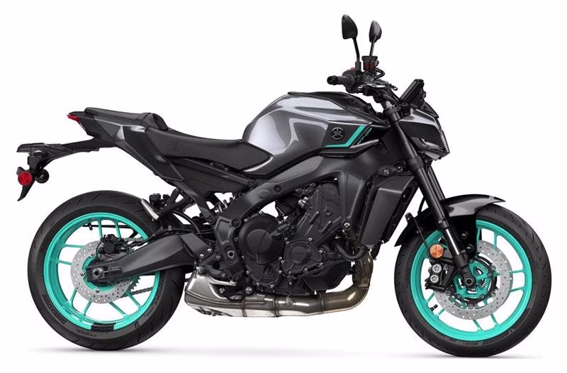 2024 Midnight Cyan Yamaha MT-09 Motorcycle