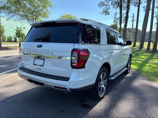 2022 Oxford White Ford Expedition Limited RWD SUV
