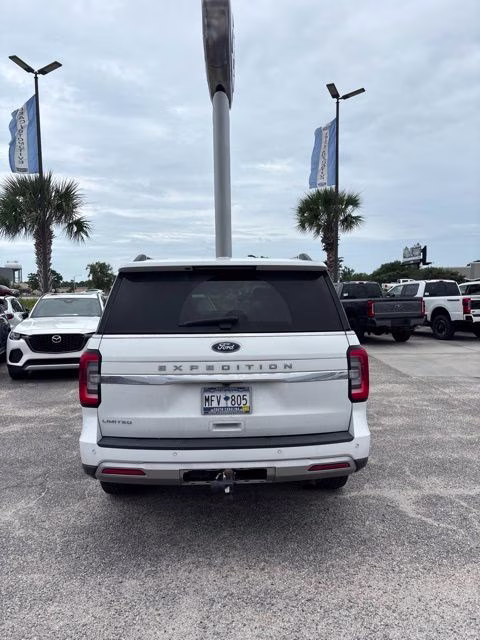 2022 Oxford White Ford Expedition Limited RWD SUV