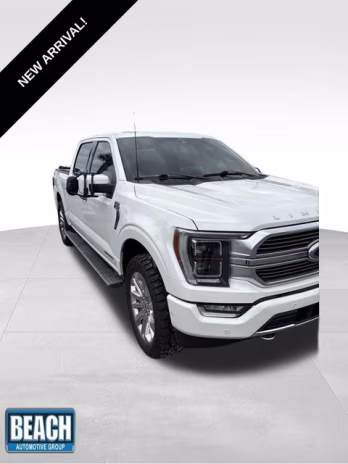 2021 White Ford F-150 Limited 4X4 Truck