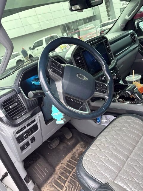 2021 White Ford F-150 Limited 4X4 Truck