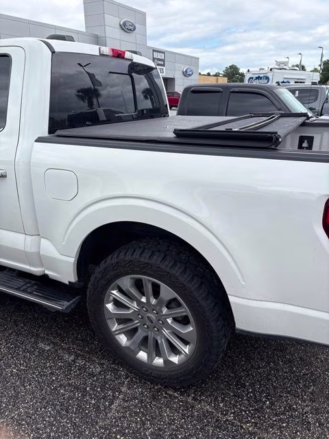 2021 White Ford F-150 Limited 4X4 Truck