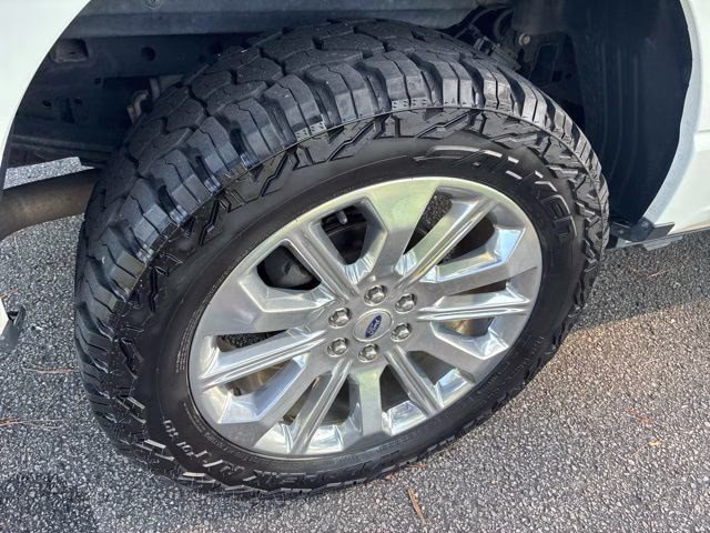 2021 White Metallic Ford F-150 Limited 4X4 Truck
