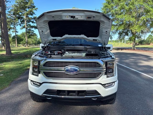 2021 White Metallic Ford F-150 Limited 4X4 Truck