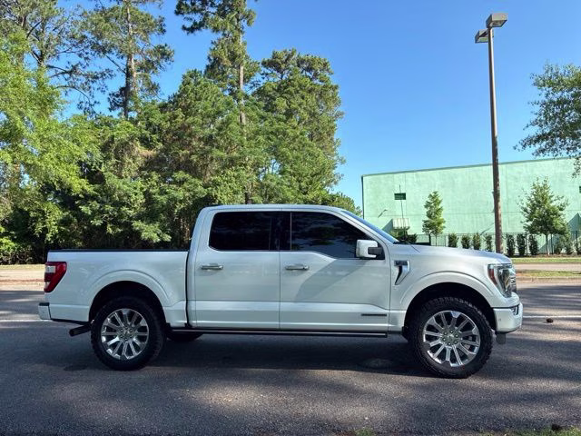 2021 White Metallic Ford F-150 Limited 4X4 Truck