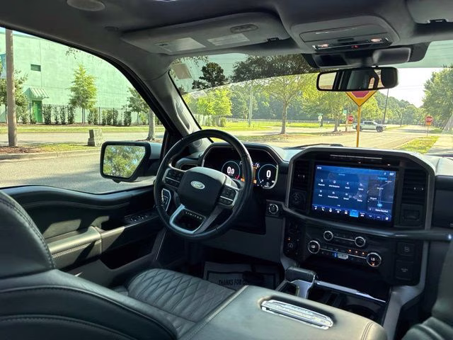 2021 White Metallic Ford F-150 Limited 4X4 Truck