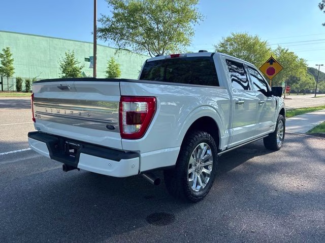2021 White Metallic Ford F-150 Limited 4X4 Truck