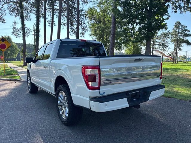2021 White Metallic Ford F-150 Limited 4X4 Truck