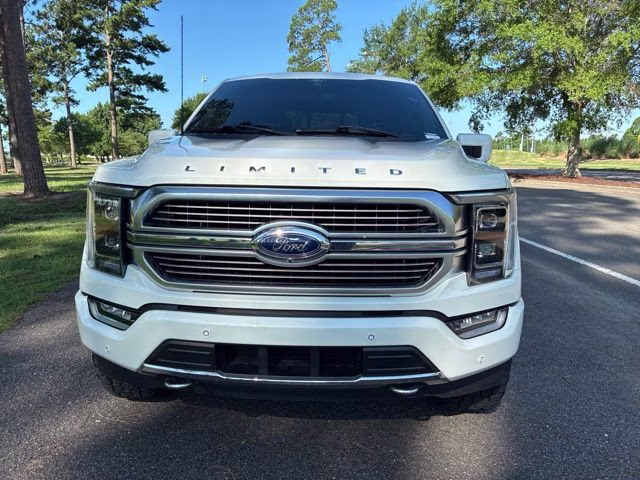 2021 White Metallic Ford F-150 Limited 4X4 Truck